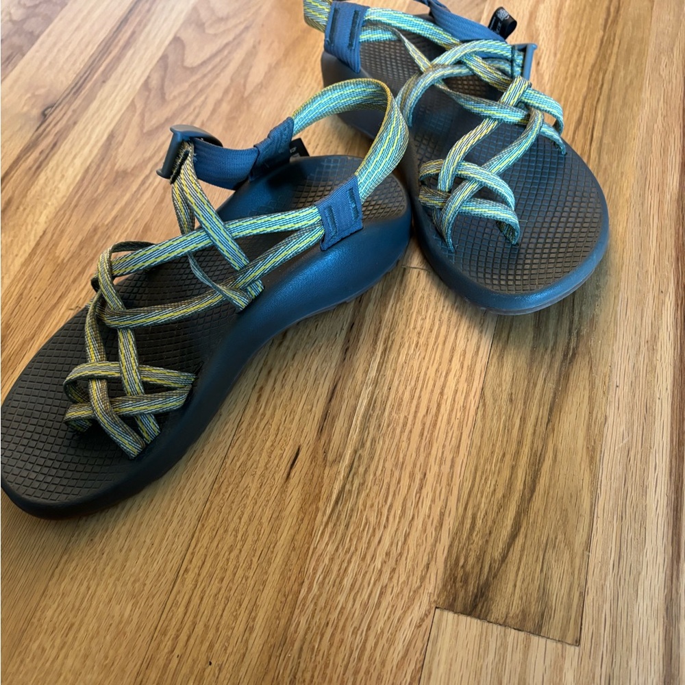 Chaco Women's Sandals - Green Stripe